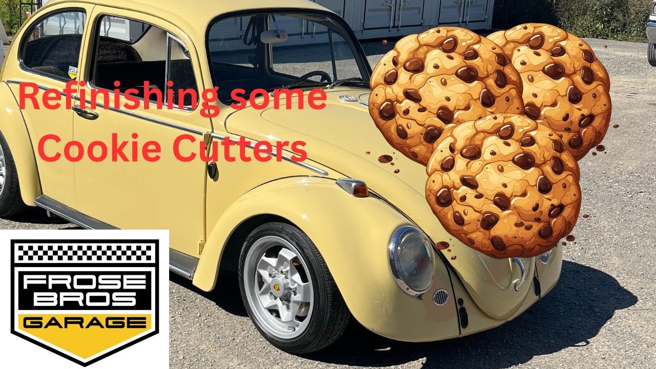 Refinishing Porsche Cookie Cutter wheels