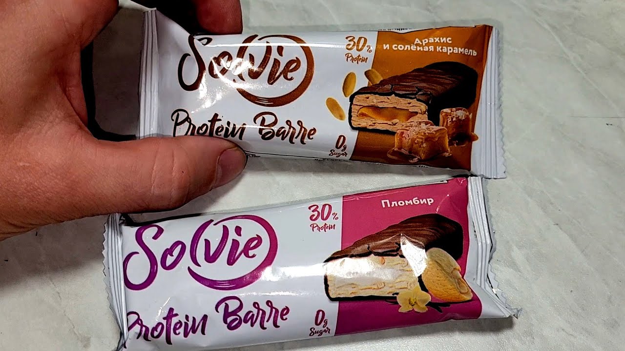 👎Solvie батончики и печенье хим анализ, сколько белка.