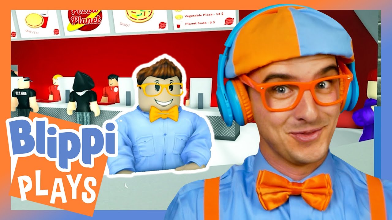 Welcome to Bloxburg | Blippi Plays | Educational & Gaming Videos for Kids
