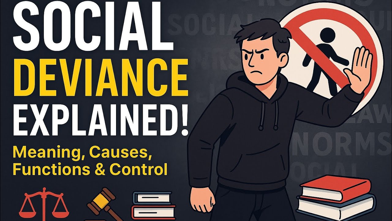 Social Deviance-Meaning, Definition, Characteristics, Types, causes, impacts and solutions in detail