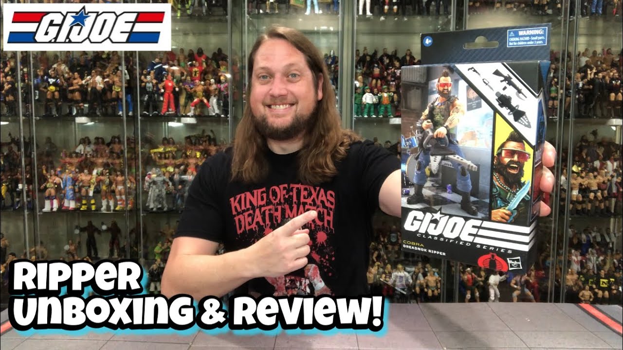 Dreadnok Ripper GIJOE Classified Series Unboxing & Review!