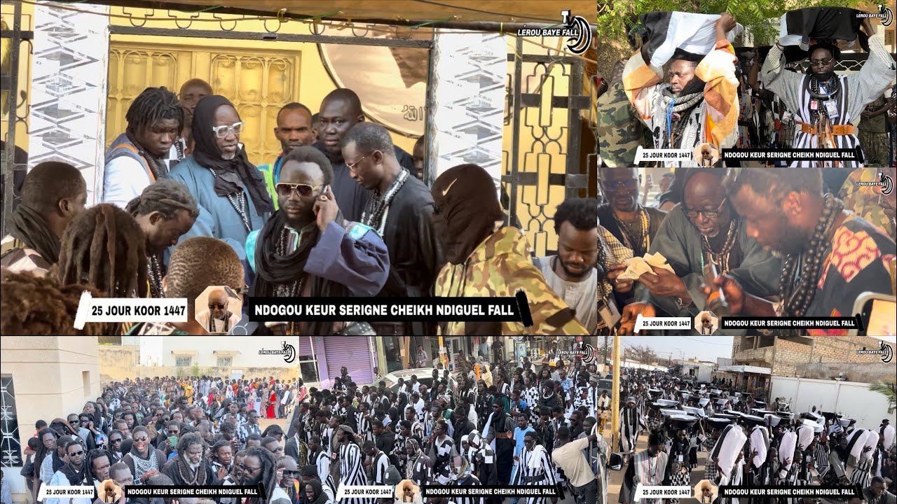 25ém Jour Koor 1447 Ndogou Keur Serigne Cheikh Ndiguel Fall Dimanche 15 Mars 2026………