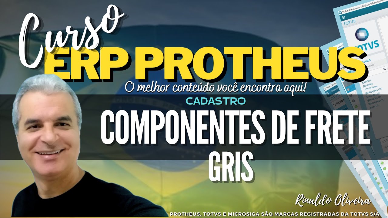 Curso ERP Protheus | Cadastro - Componentes de Frete - GRIS