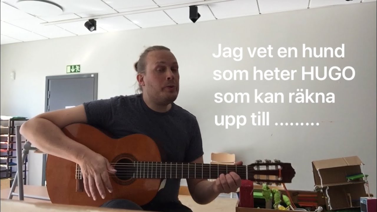 Rimsång: Rimtramsa, med text! (Hunden Hugo/Delfinen Dennis mm)