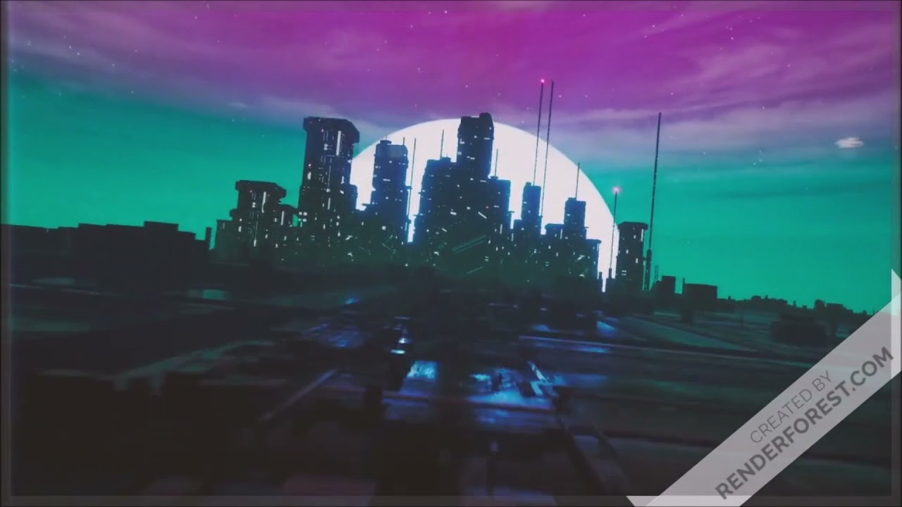 Benthetrainkid Productions Sting #5 (Retro-Futuristic City)