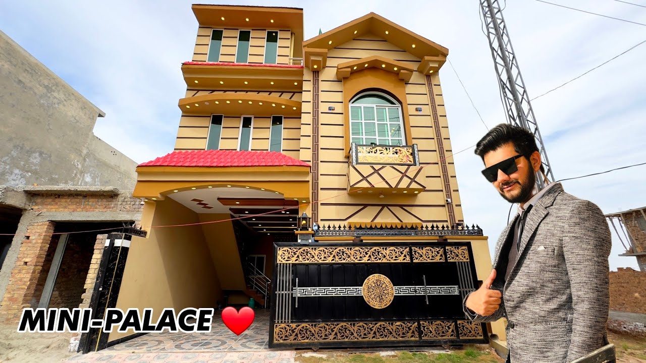 6 Marla Mini-Palace  Low Budget Cruncher | House for sale in Green Villas Rawalpindi |