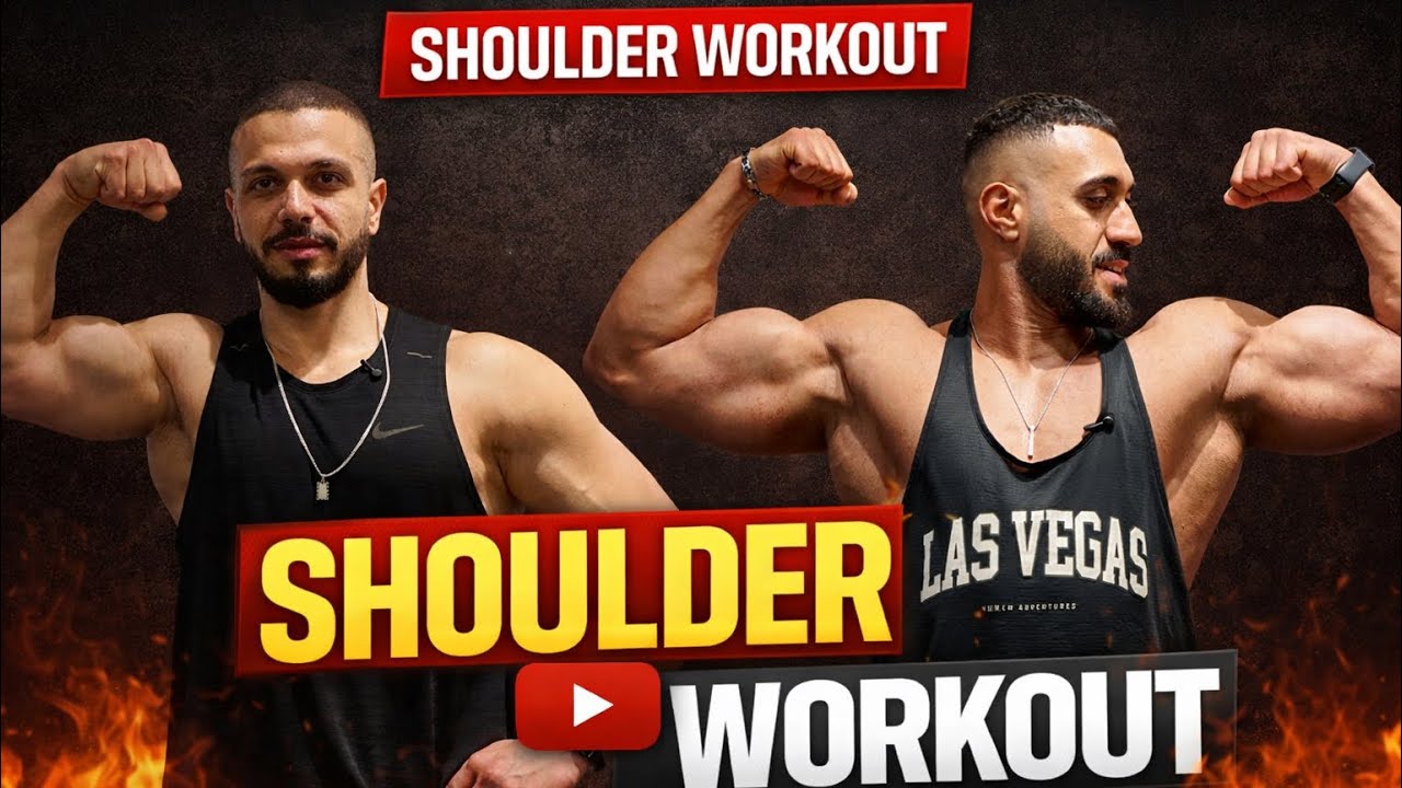 تمرينه اكتاف قويه (shoulder workout )