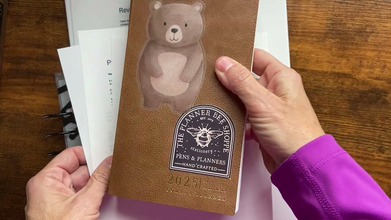 All The Things This Week - Allie Ryaz Chunky Journal, Sterling Ink Common Planner, Planner Perfect