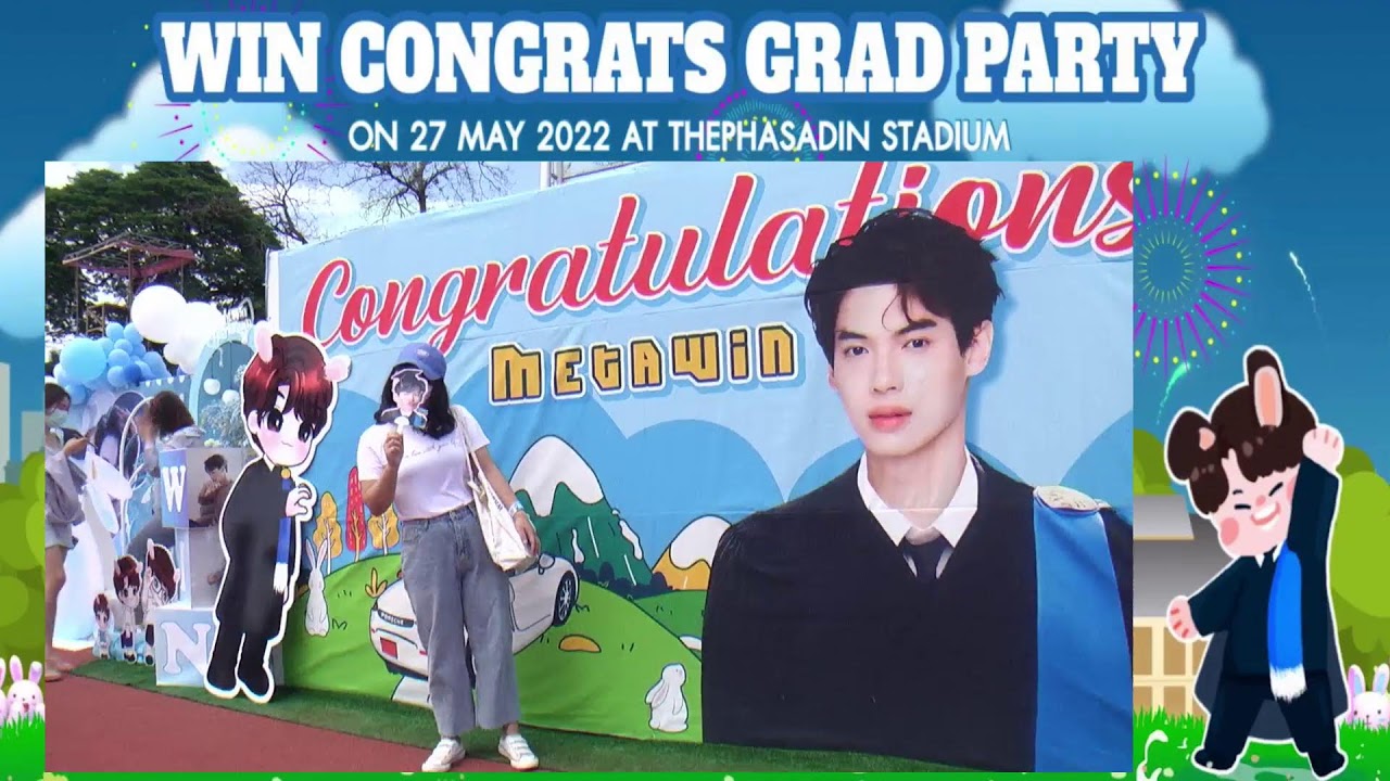 27.05.2022 - [Live] WIN Congrats Grad Party (Afternoon) at Thaphasadin Stadium | #WinGraduationday