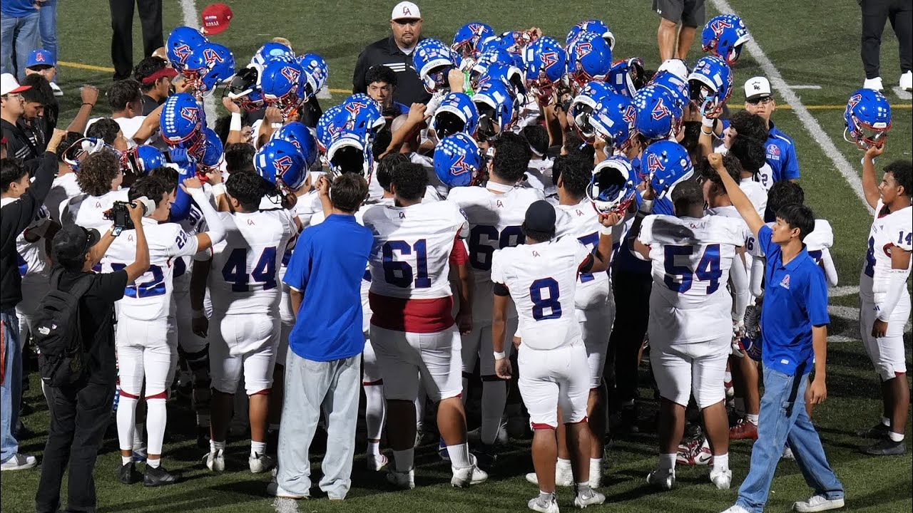 2025-2026 4k HIGHLIGHTS Week 5 Los Altos High School vs California High School Varsity Football