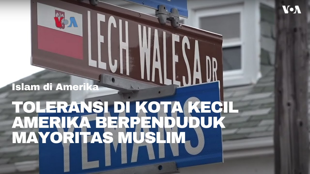 Toleransi di Kota Kecil Amerika Berpenduduk Mayoritas Muslim