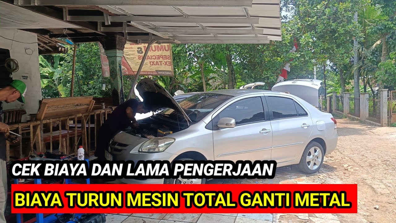 BIAYA TURUN MESIN SETENGAH DAN TOTAL, SERTA PENYEBAB TURUN MESIN