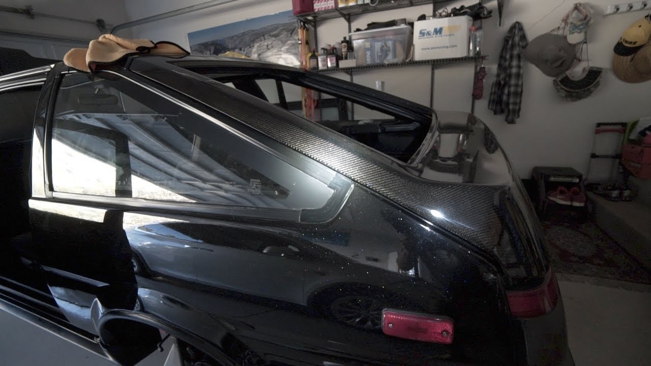 Carbon Hatch Install & Completing the Interior - AE86 GTS BEAMS Ep. 18