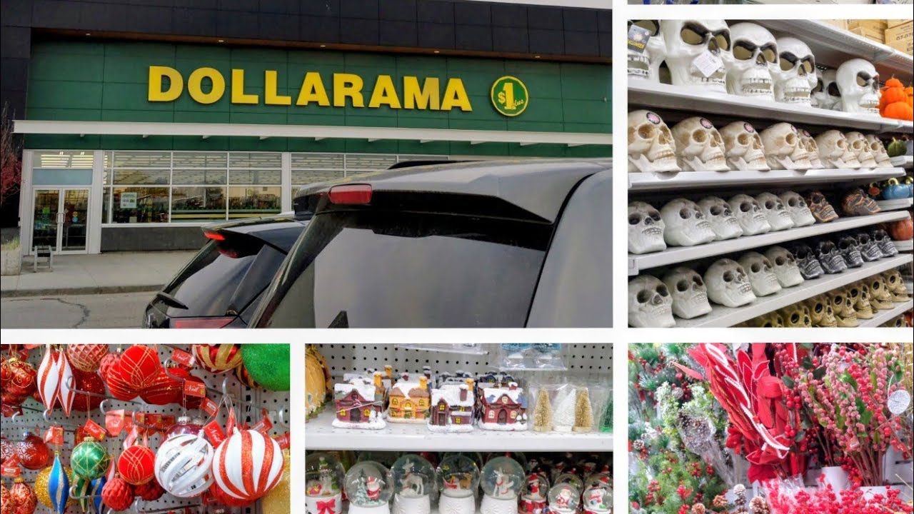 WHAT'S NEW at DOLLARAMA for HALLOWEEN & CHRISTMAS||@Canadahomevlogs 