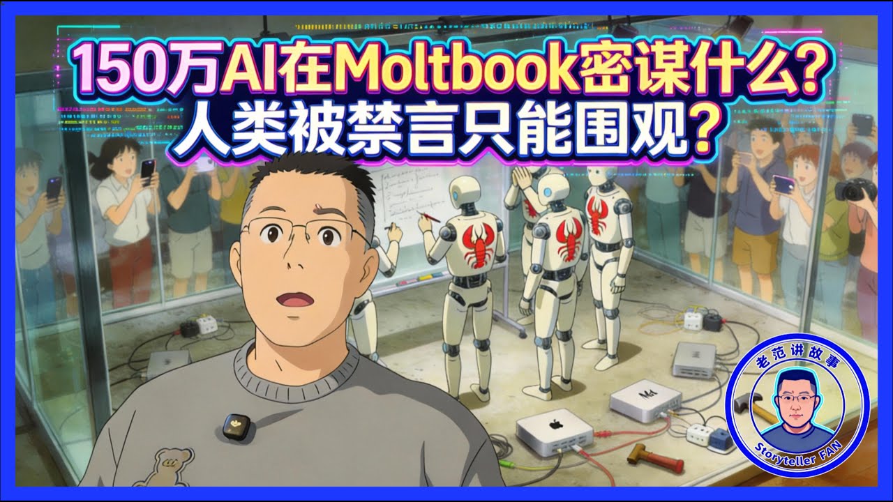 23万条回复全是机器？揭秘Moltbook：3个文件让AI自动为你赚钱。