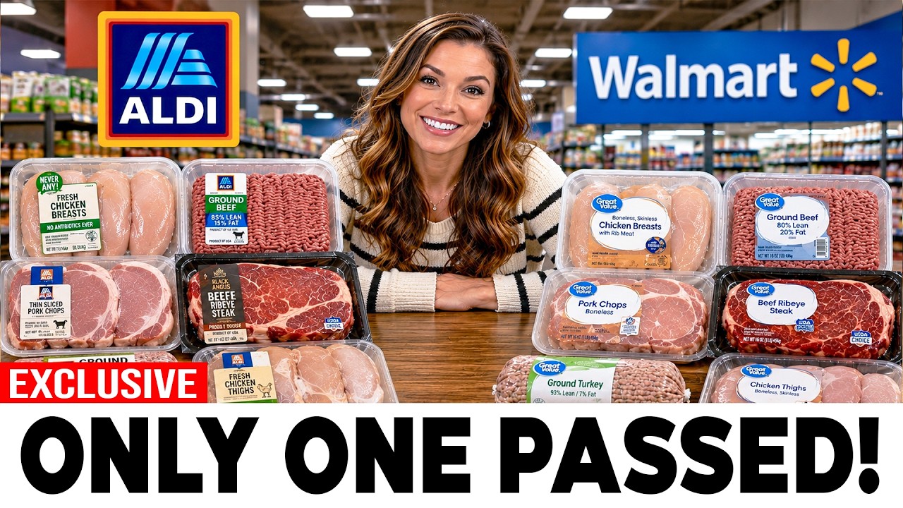 Aldi vs Walmart: I Bought The Same Meat | The Winner SHOCKED Me