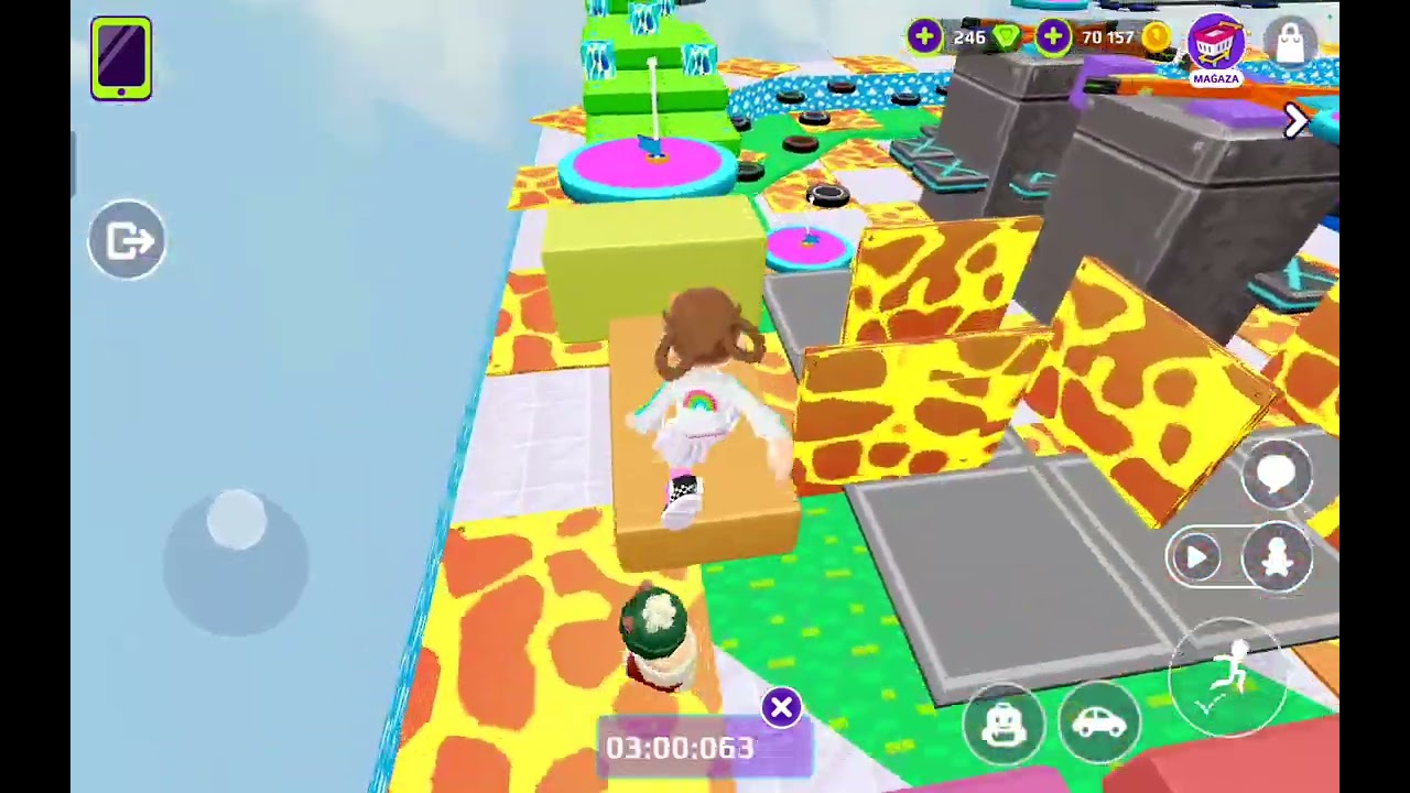 Parkur yapıp sohbet ettik