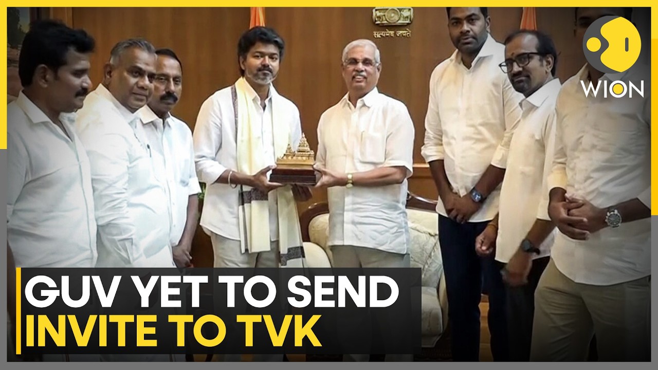 Tamil Nadu Elections: Vijay Stakes Claim to Form Tamil Nadu Government Amid Governor Delay | WION