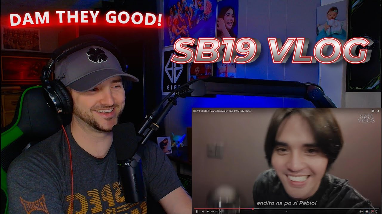 [SB19 VLOGS] Paano Sinimulan ang 'DAM' MV Shoot (REACTION)