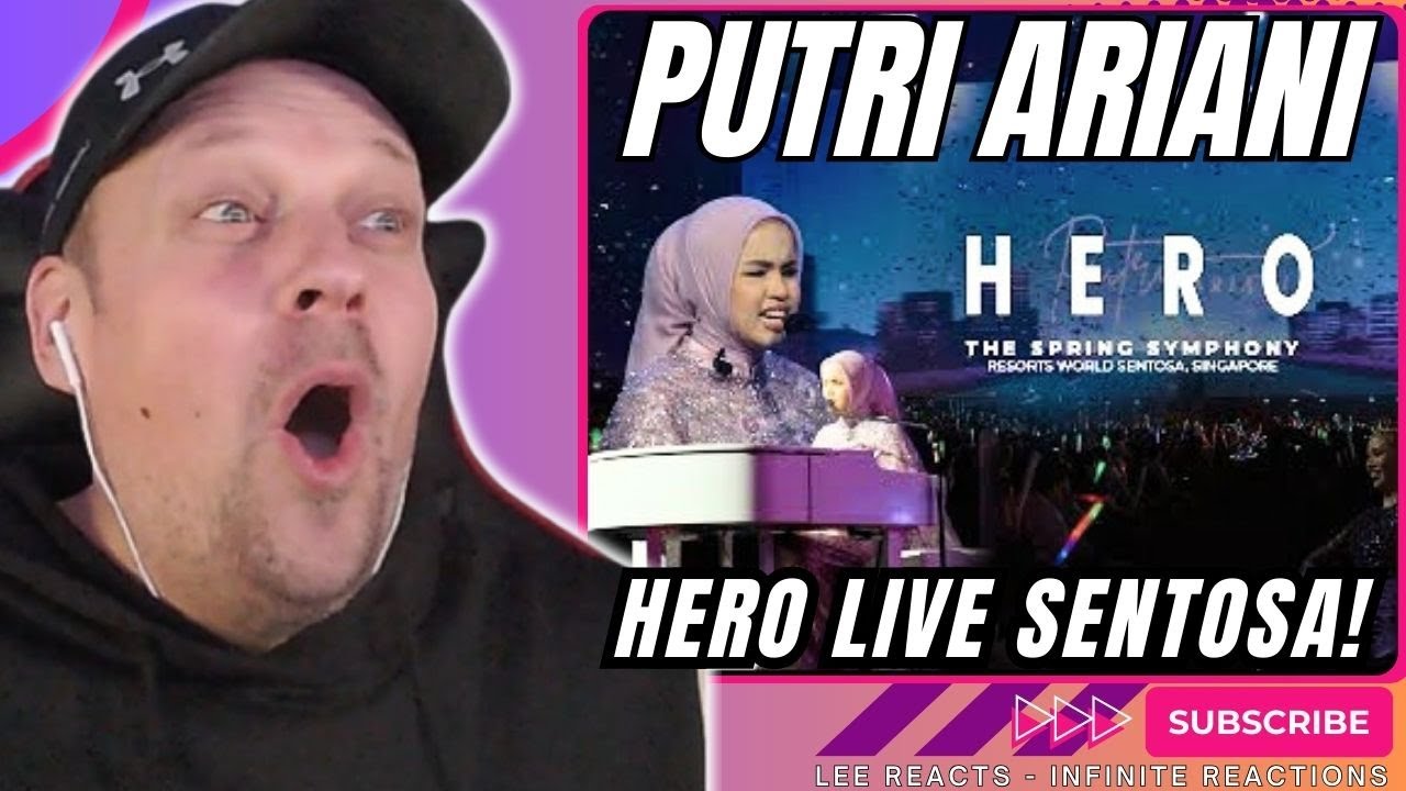 Simply Beautiful!! PUTRI ARIANI Performs ' Hero ' Live in SENTOSA