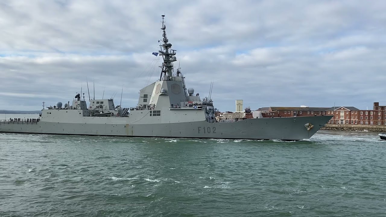 Standing NATO Maritime Group 1 arrives in Portsmouth