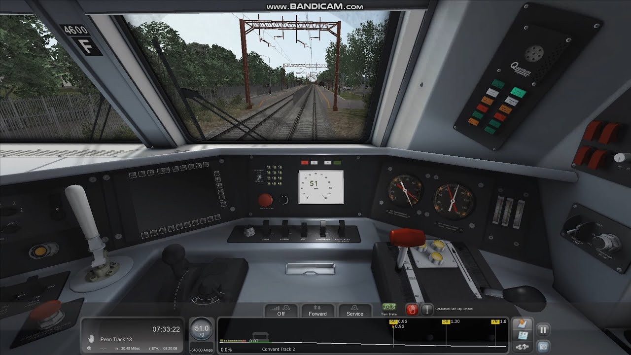 Train Sim Classic NJ Transit Bombardier ALP-46 Cab Ride Through Convent Station On The M&E