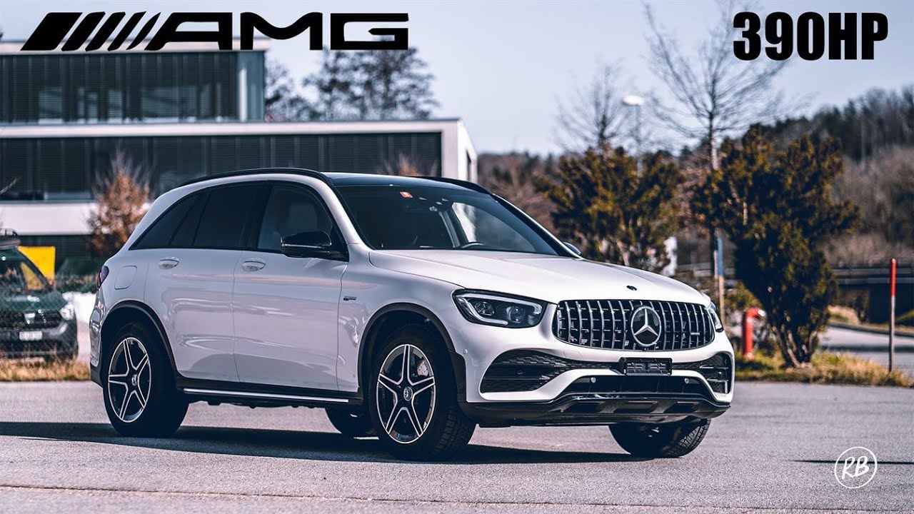 390HP MERCEDES GLC 43 AMG 2020 - EXHAUST SOUND - REV & ONBOARD