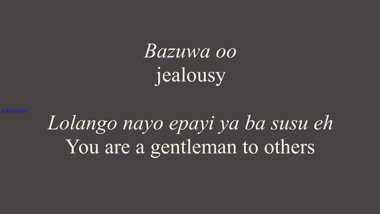 Si je savais ca by Madilu lyrics translation