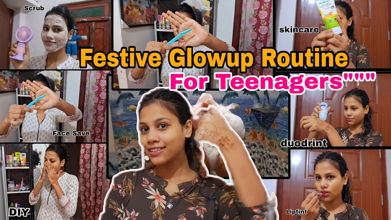 || Full Body Glowup Routine At Home🫧🛀 || Teenagers & School Girl 🧖‍♀️|| DIY Skincare 💞|| deepshikha🌸