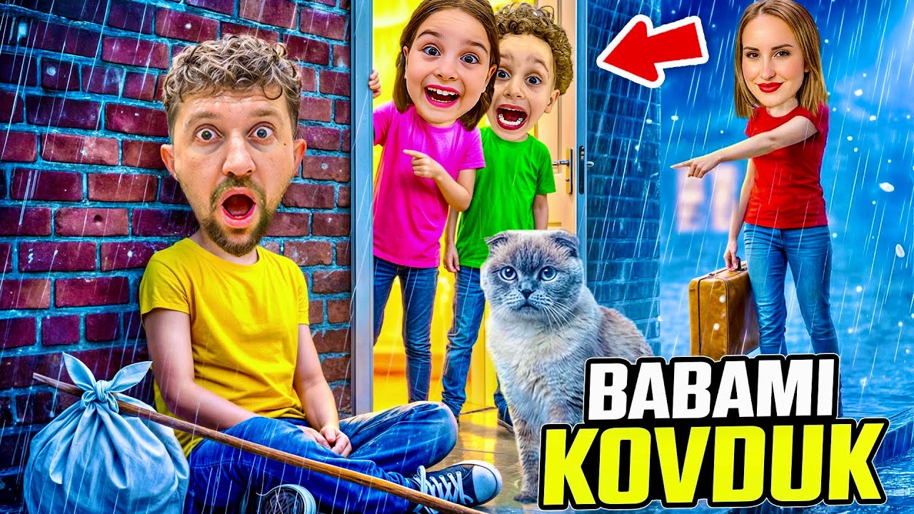 BABAM EVDEN KOVULDU !! ANNEM BABAMI EVDEN ATTI KUZEY ELİF !!