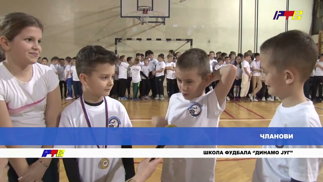 Škola fudbala ''Dinamo jug'' i medalje za mini-maksi ligu / RTV Vranje / 19. 03. 2024.