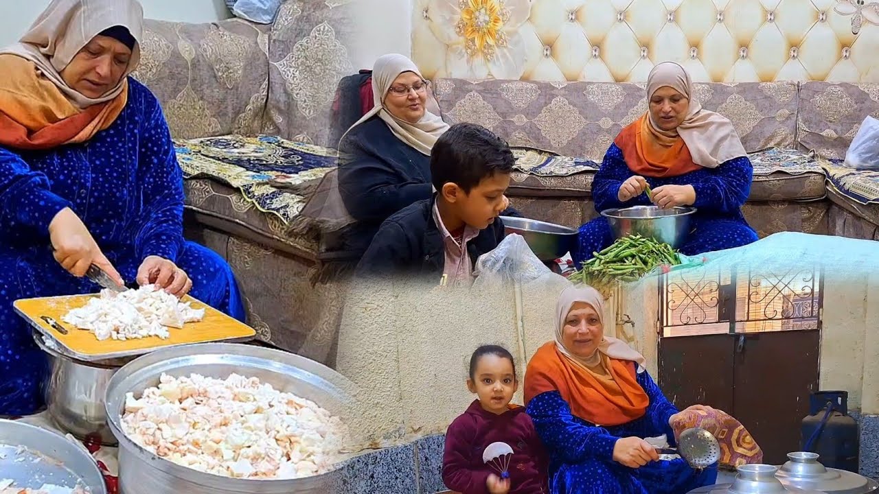 نصبنا الصوان وعلقنا الانوار🎊 وبدأنا تجهيزات ليالي الفرح فى الدار🏠الفرحة مش سيعانى ودموعي مش سيبانى🥹