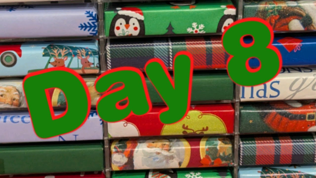 Day 8 - Opening playing card advent calendar - from playing card decks