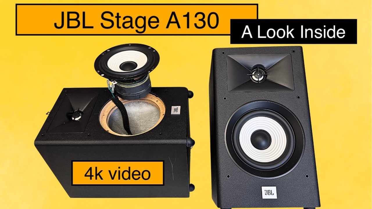 JBL Stage A130 - A Look Inside