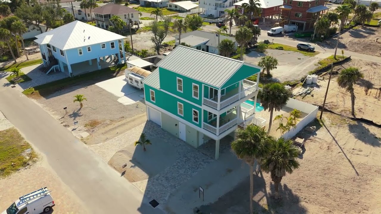 COMPLETED Modular Home Tour on Fort Myers Beach Florida
