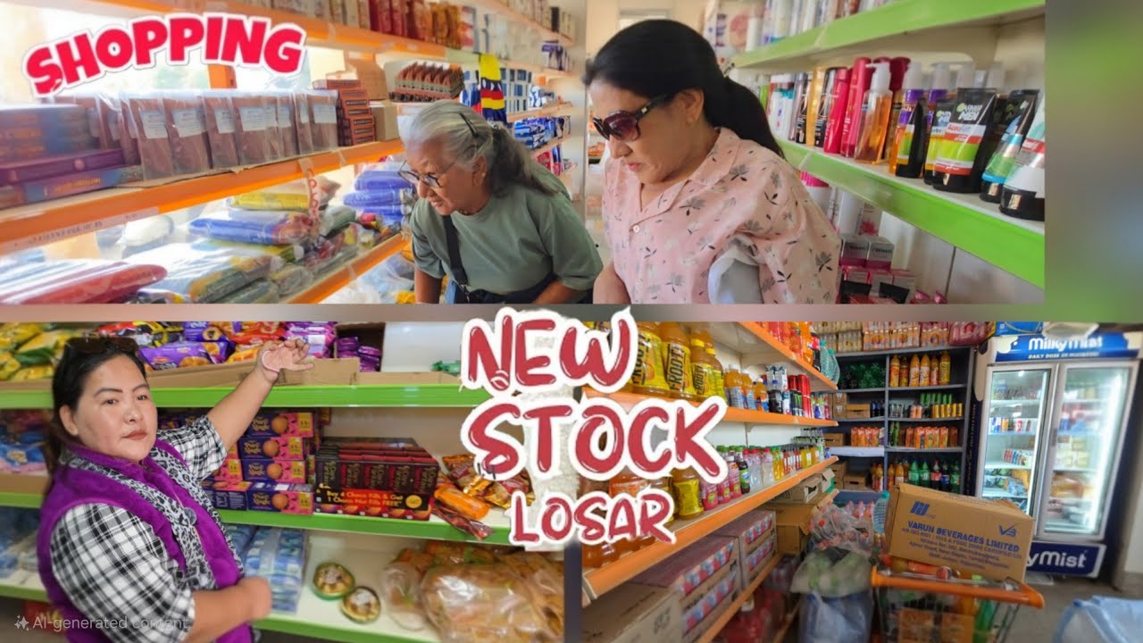 New Losar Items at kollegal Nyamdel Store|| must buy||TIBETAN VLOGGER||