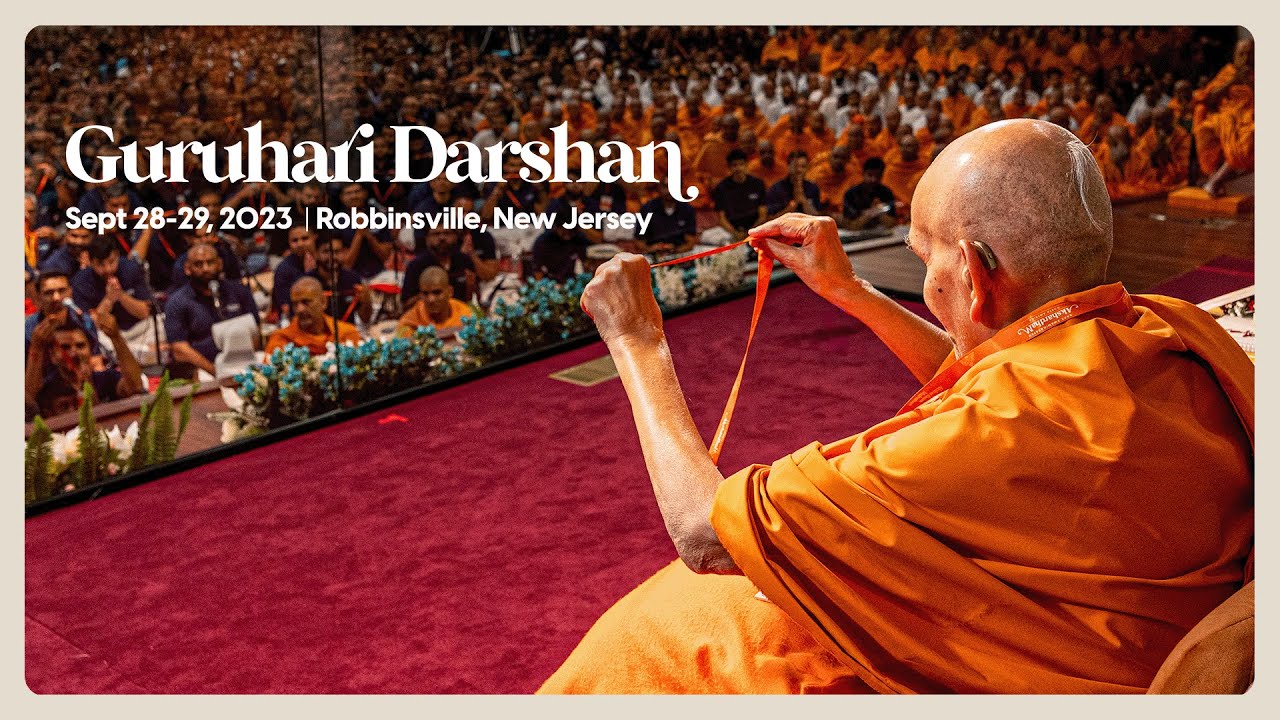 Guruhari Darshan, September 28-29, 2023, Robbinsville, NJ