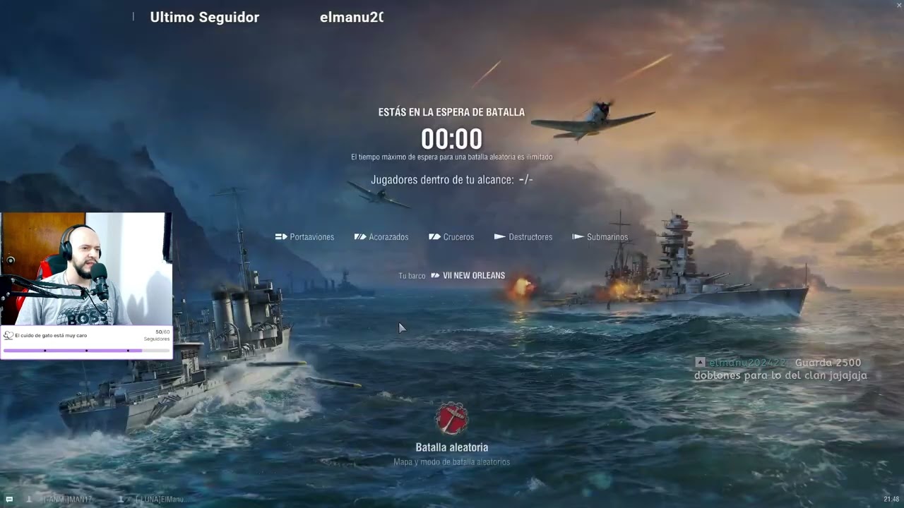 VAMOS MEJORANDO CADA DIA UN 1% MAS - WORLD OF WARSHIPS