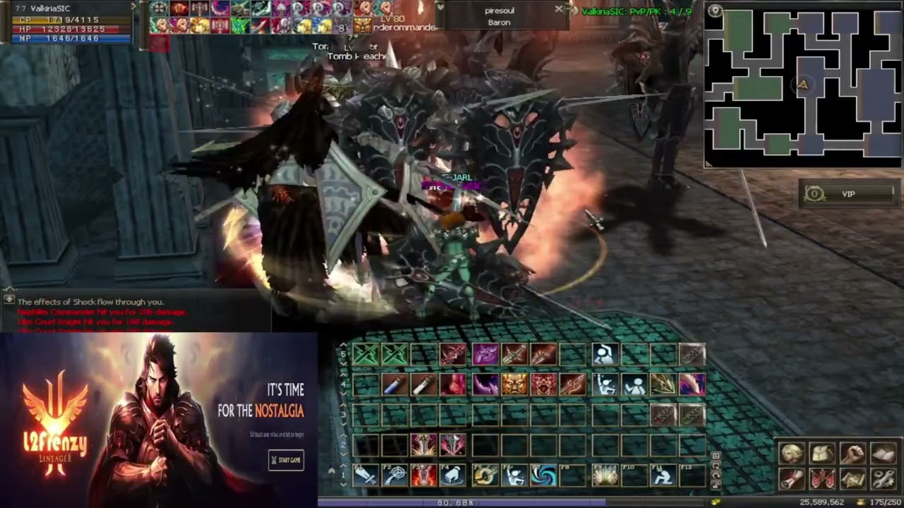 CAZANDO A PIRESOUL L2FRENZY.NET X 10 #lineage2 #FULLPVP #LINEAGE2 #L2FRENZY.NET