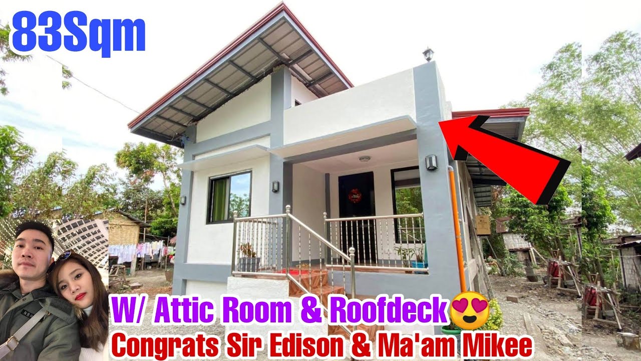Sana All😍 Katas ng Taiwan, Grabe Ganda ng Attic Room & Interior Design w/ Roof Deck Pa, Sulit Subra😲