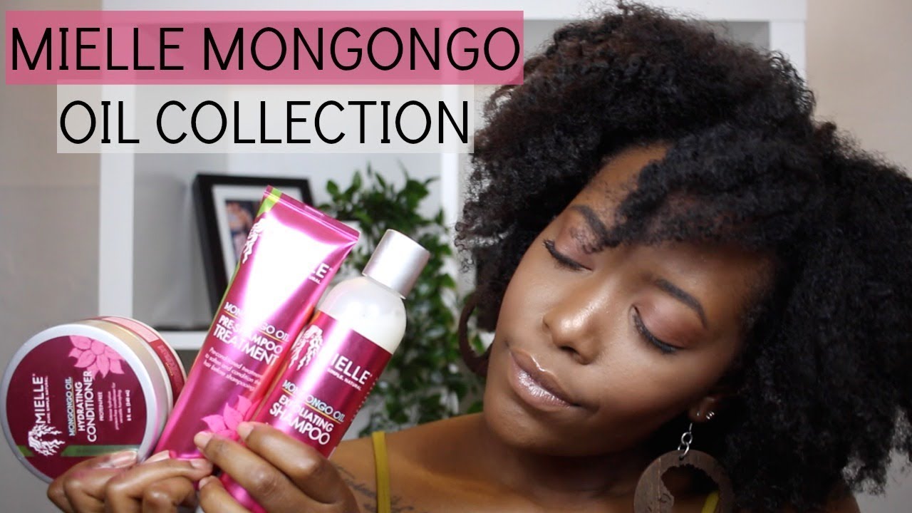 Mielle Did NOT Come To Play With Yall! Mongongo Oil Collection Review on 4C hair