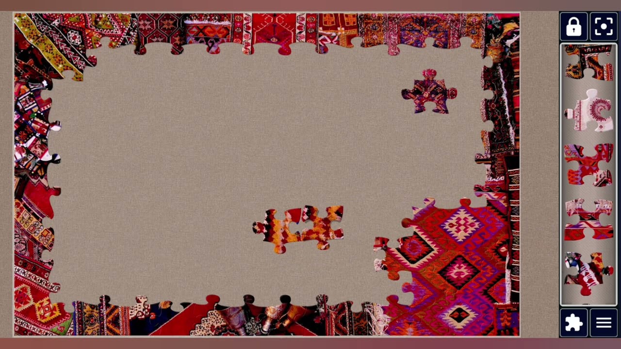 Beautiful carpet design//jigsaw puzzles craft 🧩🧩//Amazing puzzles Art 🧩🧩//puzzles collection 🧩🧩//