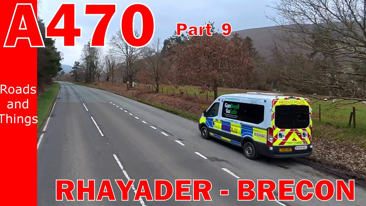 A470 Part 9:  Rhayader to Brecon