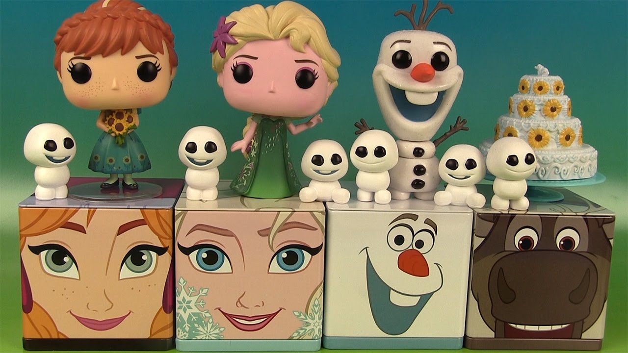 Reine des Neiges Disney Cubeez Frozen Fever Funko Pop