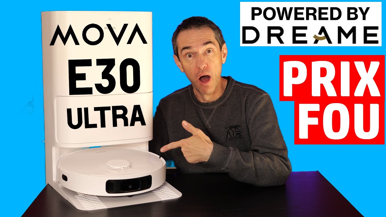 ✅ MOVA E30 Ultra par DREAME Test Ultra Complet ✅ Prix délirant !
