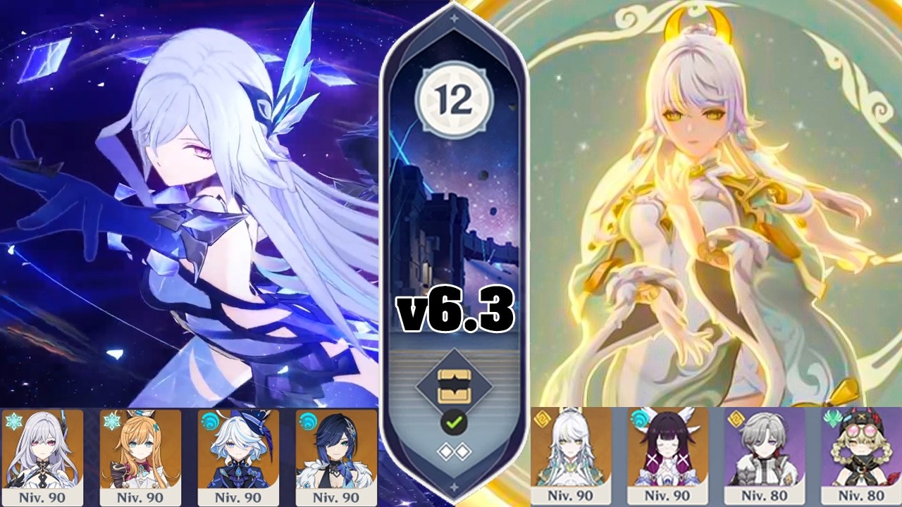 Skirk & Zibai Team  / Abyss 12 v6.3 / Genshin Impact