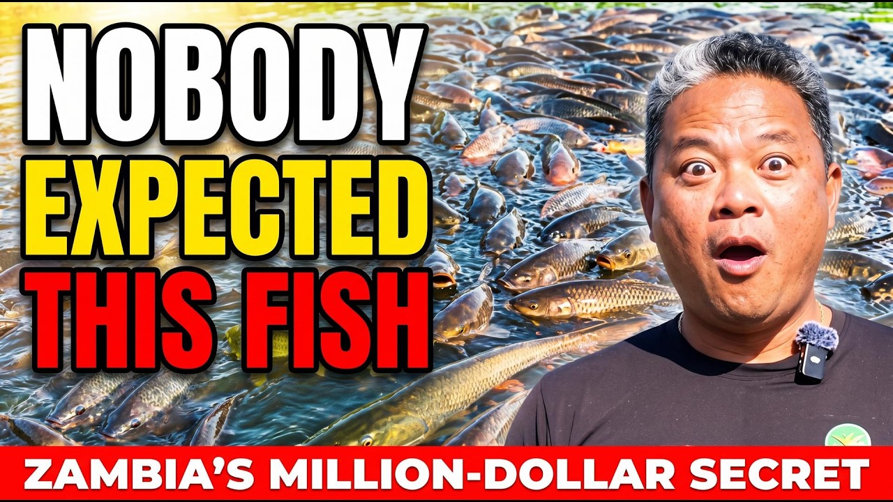 You Won’t Believe What He’s Farming in Zambia 🐟