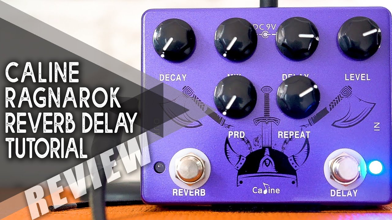 AWESOME Budget REVERB DELAY | Caline CP-80 Ragnarok | VIDEO REVIEW [NO TALK]
