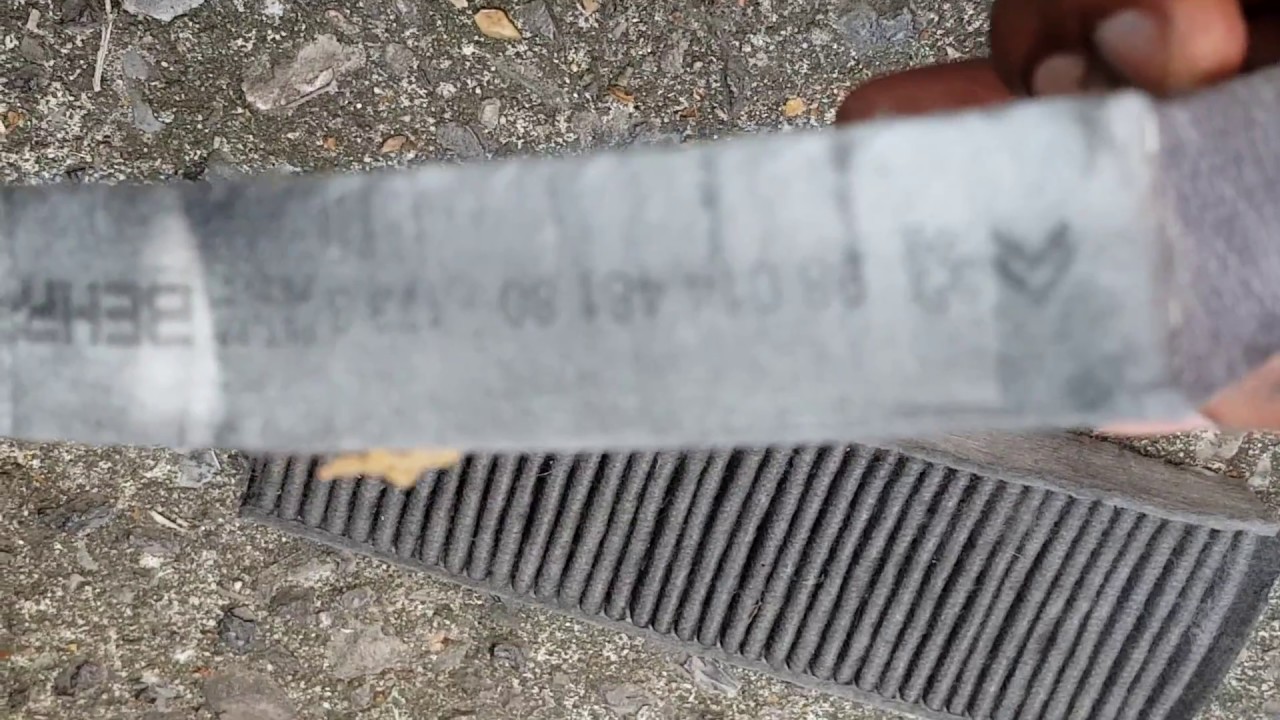 How to change pollen filters (Not air filters) on a Citroen DS5