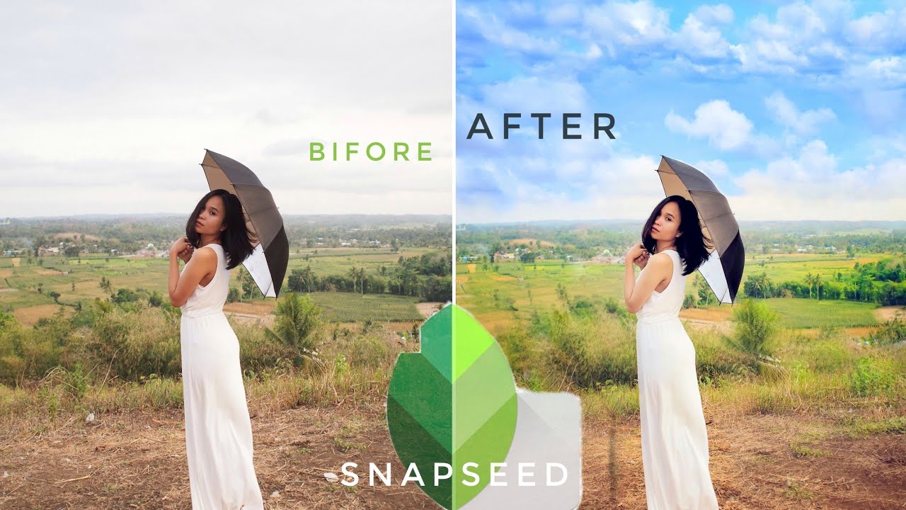 😱Rahasia dibalik aplikasi Snapseed, cara edit photo menggunakan Snapseed